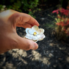 Load image into Gallery viewer, Magnolia Flower Brooch
