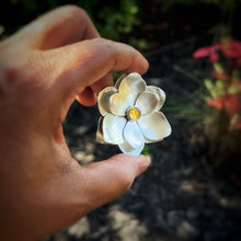 Load image into Gallery viewer, Magnolia Flower Brooch
