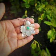 Load image into Gallery viewer, Flowering Dogwood Brooch/Pendant
